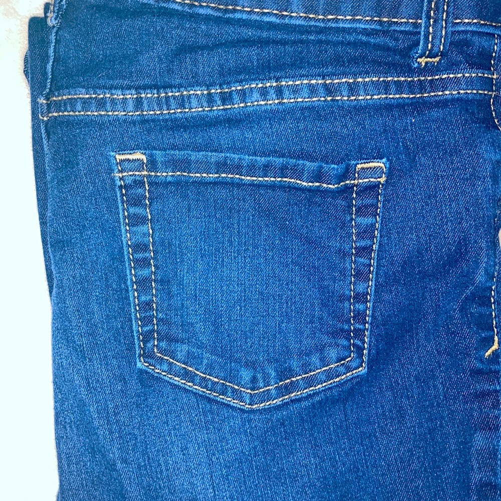 Girls Cat and Jack Dark Wash Adjustable Jeans